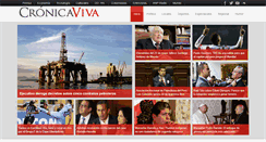 Desktop Screenshot of cronicaviva.com.pe